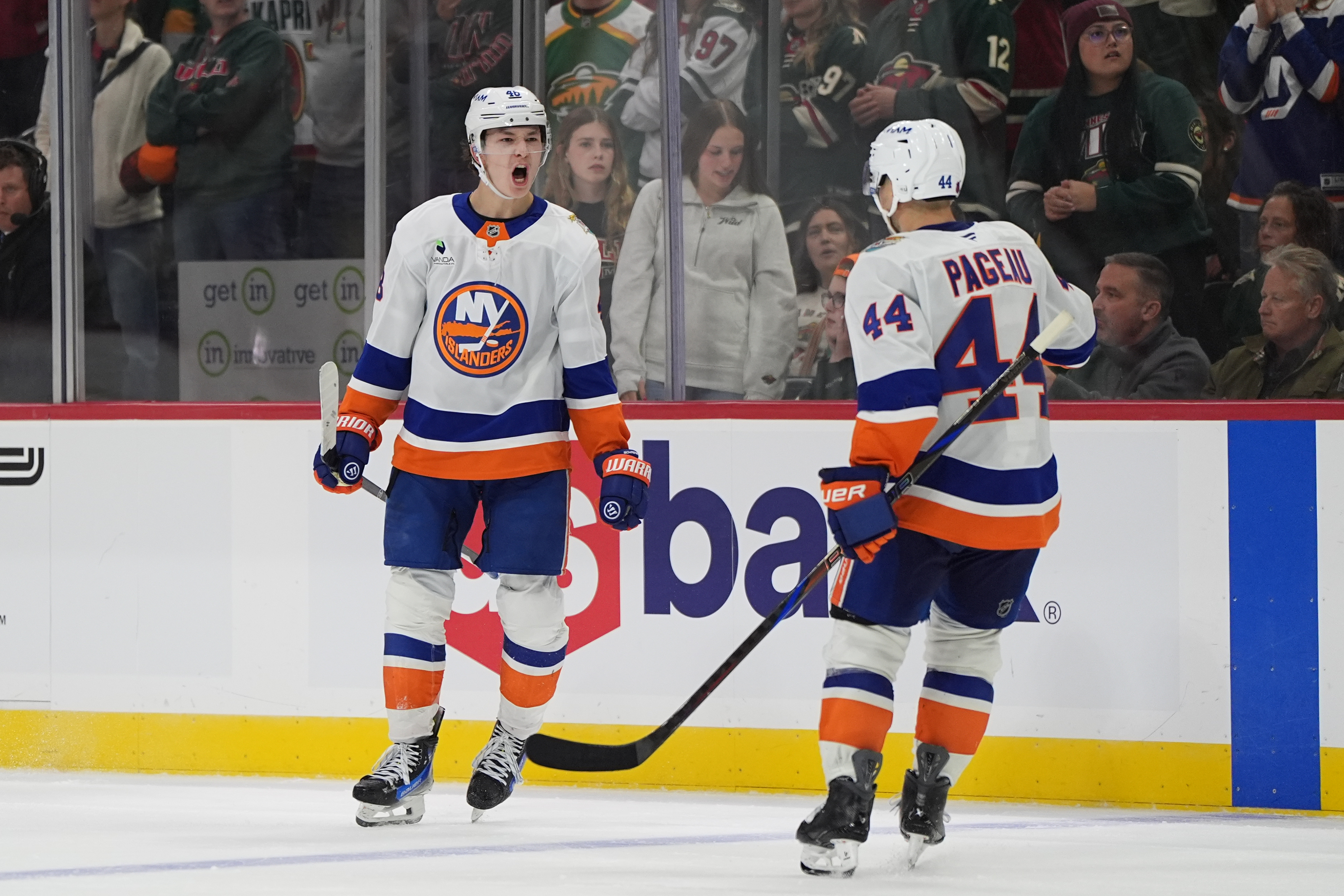 Schaefer scores his 2nd goal of the game in OT to lift Islanders past Wild, 4-3 — Hillsboro Sports news